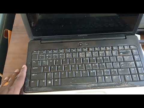 How to repair Laptop no display problem  Compaq presario repair  Black screen problem