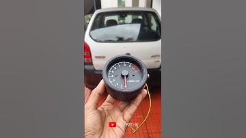 Custom Made RPM Meter for my Alto #CustomRPM #RPM #alto