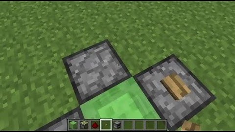 how to make a bounce pad on minecraft