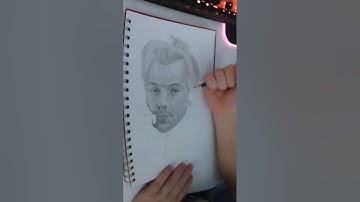 Drawing Harry Styles. #shorts #harrystyles #asitwas #drawing #art