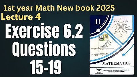Class 11 Mathematics | New Book 2025 | Chapter 6 Sequences & Series | Exercise 6.2 Q15–Q19 Solutions