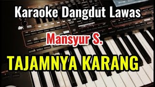 TAJAMNYA KARANG - Mansyur S. - Karaoke Dangdut Lawas