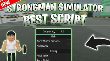 *NEW* Strongman Simulator Script (PASTEBIN 2025) (AUTOFARM ,  AUTO REBIRTH)