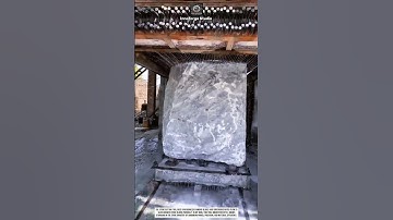 Stone Cutting Tool Innovation for Precision Marble Slicing #innovation