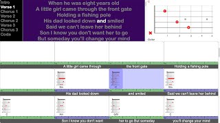 Don't Take the Girl - Tim McGraw (play-along for guitar)