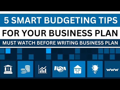 5 Smart Budgeting Tips for Your Business Plan
