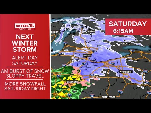3 things to know about this weekend's winter storm | WTOL 11 Weather ...