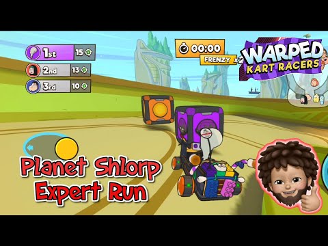 Warped Kart Racers - Planet Shlorp - Expert Run