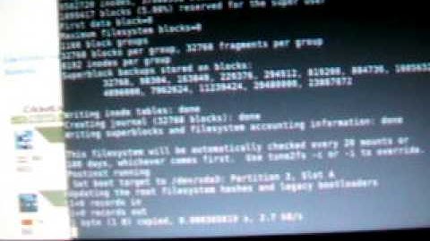 Installing Google Chromium OS on an internal netbook Hard disk (HDD)