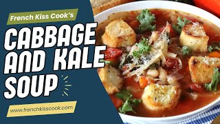 Cabbage and Kale Soup #recipe