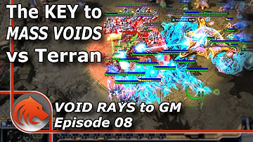 StarCraft 2: MASS Void Rays vs MASS Carriers!