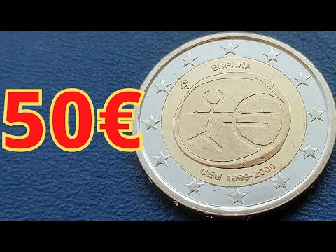 RARE COIN ERROR !! Spanish 2 Euro Coin With Wrong Stars
