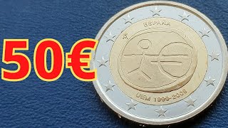 RARE COIN ERROR !! Spanish 2 euro coin with wrong stars