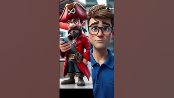 Thumbnail of “Pirate’s Phone Won’t Stop Saying ARRR! ☠️😂 | Funniest Ringtone Ever #Shorts”