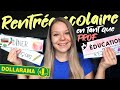 SE PRÉPARER À LA RENTRÉE SCOLAIRE EN TANT QUE PROF! 👩🏼‍🏫✏️ (vlog + achats Dollarama)