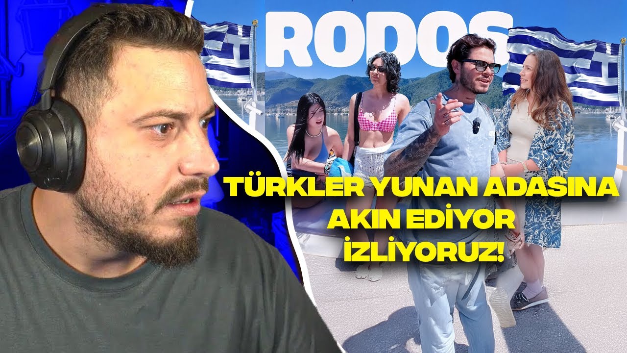 TÜRKLER YUNAN ADASINA AKIN EDİYOR İZLİYORUZ!