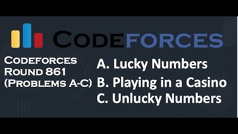 Problem A-C | Codeforces 861 (Div.2) | Discord discussion