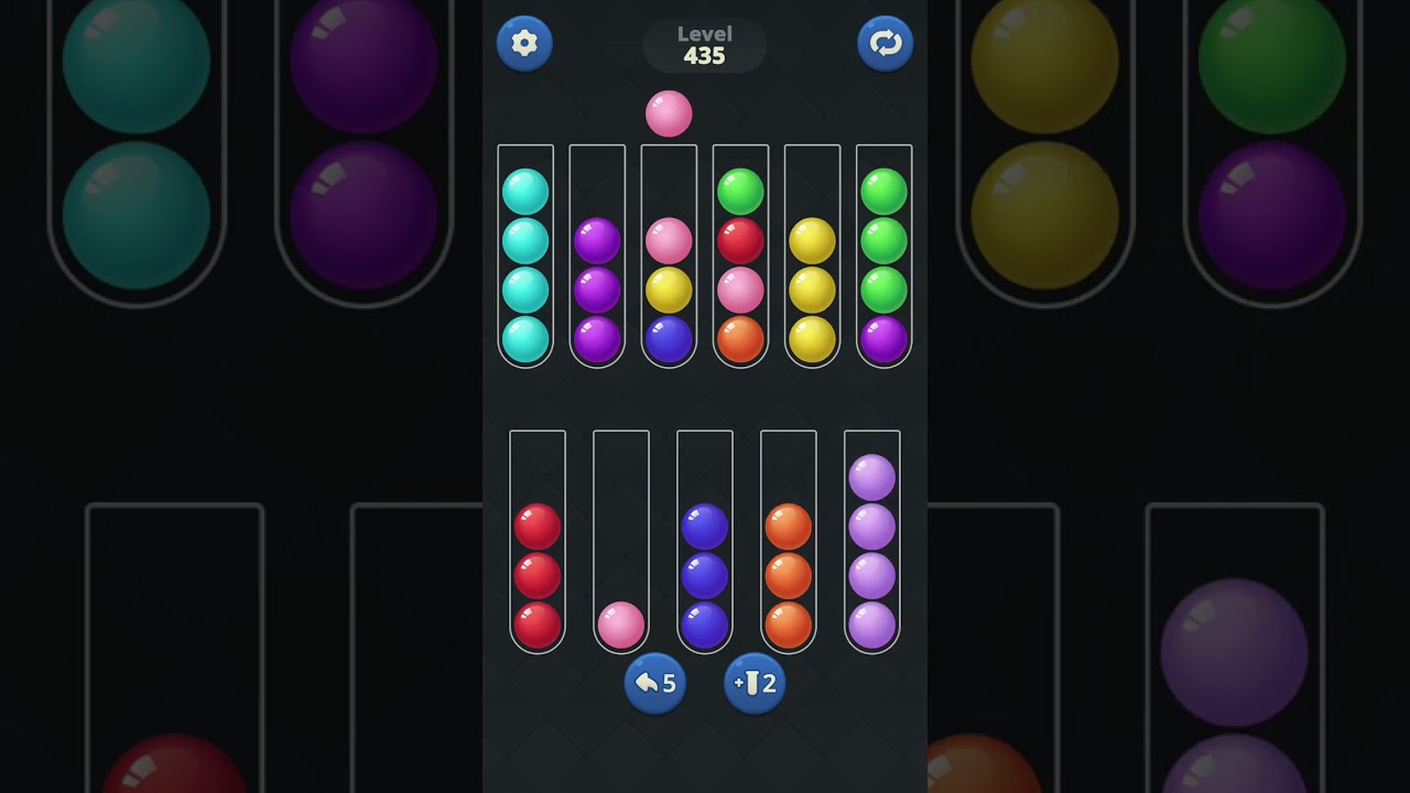 Ball Sort by Infinite Joy: Levels 434, 435