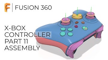 Fusion 360 for Beginners | X-BOX Series X Controller | Part 11