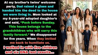 My Parents Kicked My Daughter Out After My Brother Had Twins—5 Years Later, I Returned With 5 Kids..