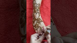 Simple Arabic Henna Design #mehndi #henna #dubai #style #fashion #song #mehandi #farheenscreation
