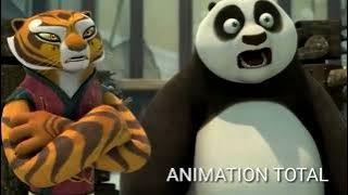 Tigress and Zan kung fu panda (ANIMATION TOTAL)