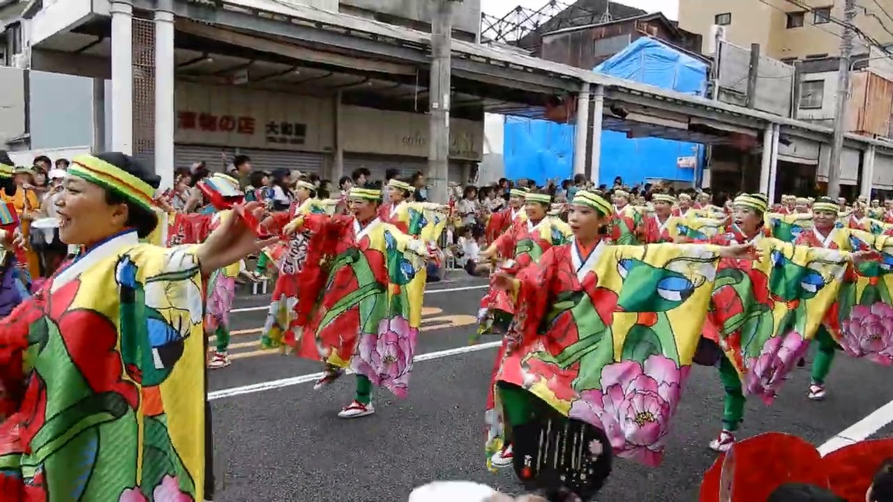 【とらっくよさこい】菜園場　72回よさこい　25 08 10