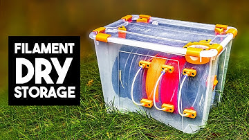 Making a DRY BOX for 3D Filament to Protect it from Humidity