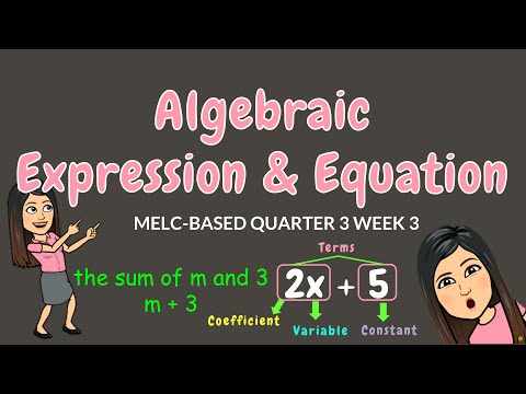 ALGEBRAIC EXPRESSIONS & EQUATIONS | GRADE 6