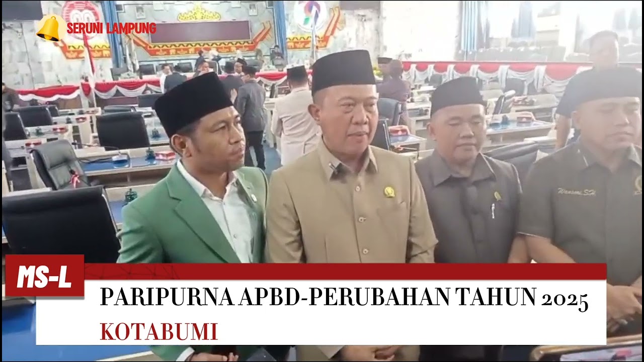 PARIPURNA APBD-P TAHUN 2025
