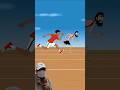 Tarzan Kalahkan Speed… Tapi Tumbang di Lawan Berikutnya? 😱🔥#shorts #reaction #funny #trending #fyp