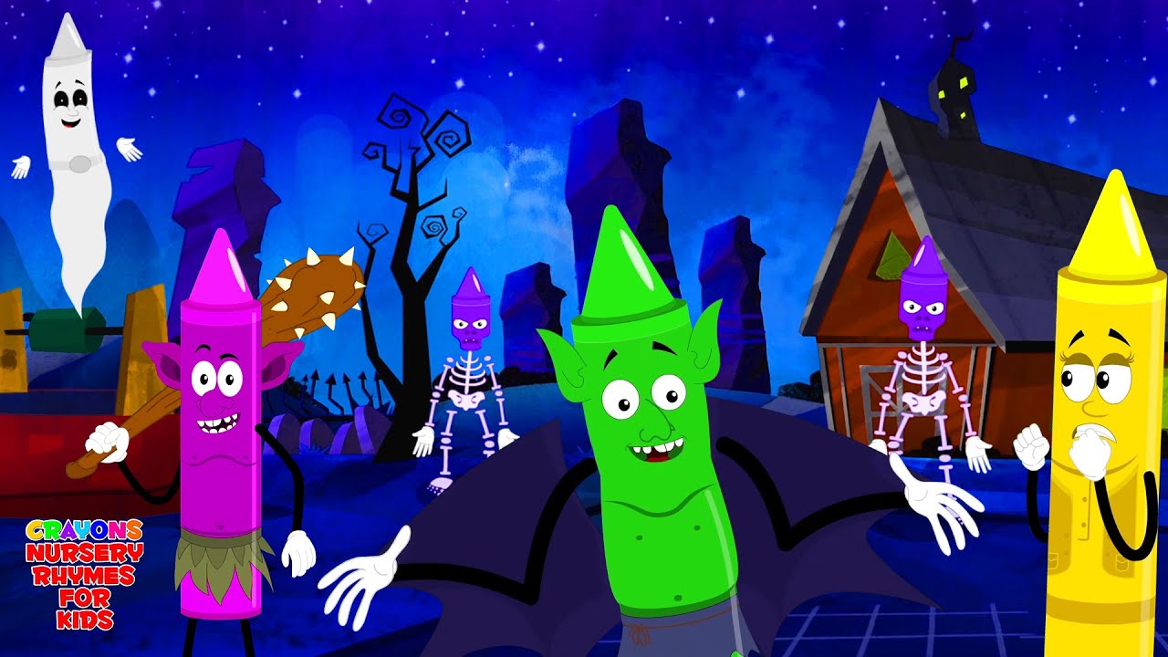 Halloween History In a Spooky Song for Kids by Crayons 