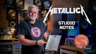 Metallica Studio Notes by Flemming Rasmussen | ToneGodz Masterclass