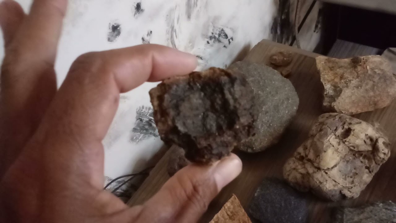 conheça vários tipos de pedras que contém o ouro