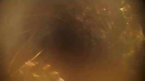 Golden Spherical Light Stock Video