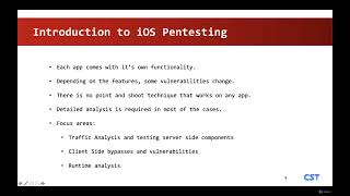 2  Introduction to iOS Application Pentesting