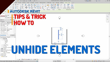 Autodesk Revit How To Unhide Elements