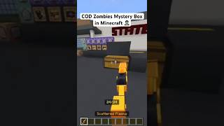 How to make the COD zombies Mystery Box in Minecraft! #minecraft #trending #codzombies