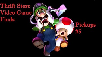 Thrift Store Video Game Finds: Pick ups #5