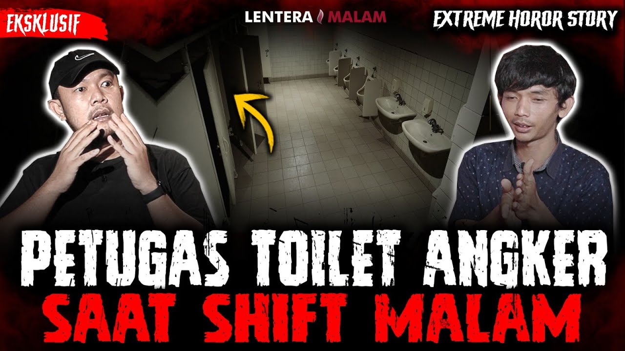 NGERII ‼️ CUMA KUAT 4 BULAN KERJA DI TOILET ANGKER