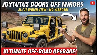 JOYTUTUS Doors-Off Mirrors Review | 2024–2026 Wrangler JL & Gladiator JT Side Mirrors