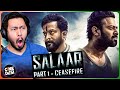 Salaar trailer reaction  prabhas prithviraj sukumaran shruthi haasan dir prasanth neel hombale