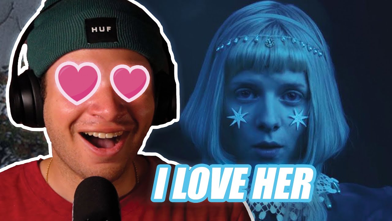 Simping for Aurora for 6 minutes straight | Aurora - Cure for Me (MUSIC VIDEO) REACTION
