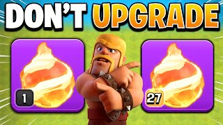 I Spent all my ORES on FIREBALL to find out if it's worth upgrading in Clash of Clans