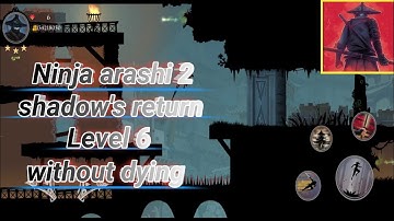 Level 6, Act 1, Ninja arashi 2 shadow