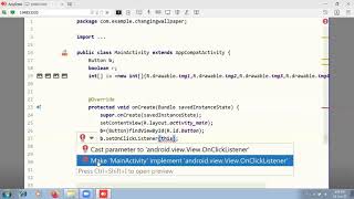 VTU 6th Sem CS/IS MAD LAB Exp 4 Wallpaper Change Part 1/1 screenshot 5