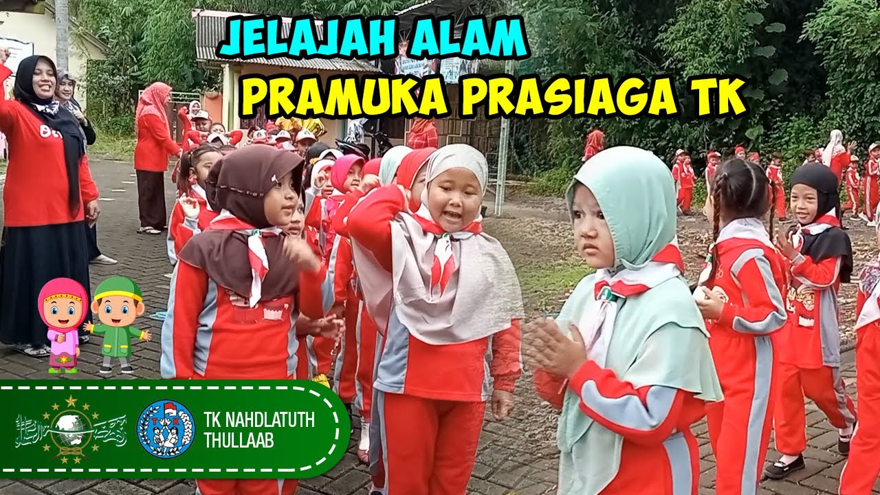 KEGIATAN PRAMUKA PRASIAGA TK/PAUD | JELAJAH ALAM