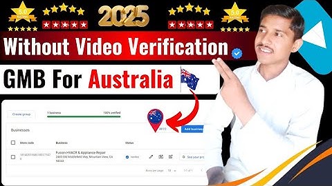 Google My business free verification for Australia || without video verification 😲