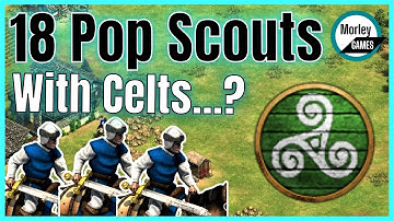 18 pop Celts AOE2 Scout Rush Build Order
