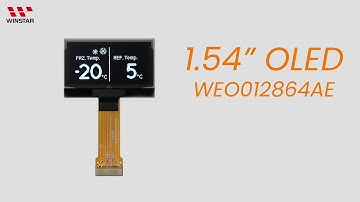 WEO012864AE Winstar OLED display